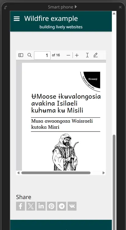 PDF single mobile