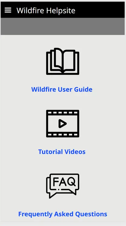 icon navigation