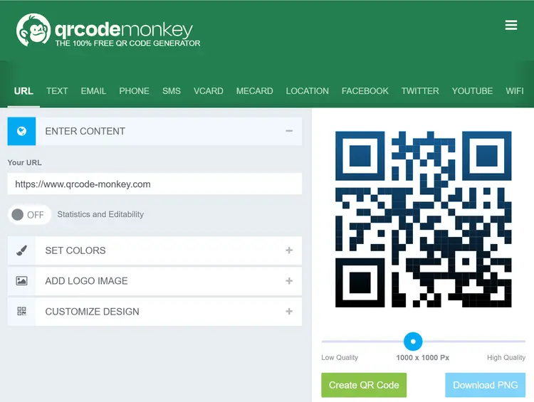 qrcode monkey