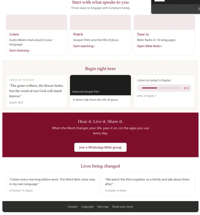 fcbh website lower
